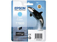 Original Epson C13T76054010 (T7605) Druckerpatrone Light Cyan (25,9ml)