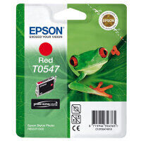 Original Epson T0547 Druckerpatrone Rot (13ml)