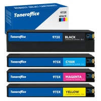 Kompatibel HP PageWide Pro 552 DW Druckerpatronen 973 X 4er Set