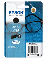 Original Epson 408 C13T09J14010 Schwarz Druckerpatrone (~1100)