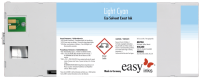 Kompatibel Eco Solvent Exact Tinte Light Cyan ESP-220-LC, 220ml Kartusche