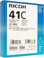 Original Ricoh 405762 GC-41 C Tintenpatrone Cyan (~2200 Seiten)