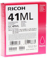 Original Ricoh 405767 GC-41 ML Tintenpatrone Magenta (~600 Seiten)
