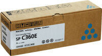 Original Ricoh 408189 SPC360E Toner Cyan (~1500 Seiten)