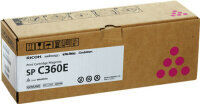 Original Ricoh 408190 SPC360E Toner Magenta (~1500 Seiten)