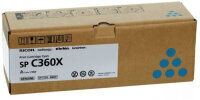 Original Ricoh 408251 SPC360X Toner Cyan (~9000 Seiten)