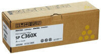 Original Ricoh 408253 SPC360X Toner Gelb (~9000 Seiten)