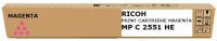 Original Ricoh 842063 MPC 2551 HE Toner Magenta (~9500 Seiten)