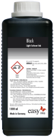 Kompatibel easy SS21 Solvent Tinte Black SS21-1-K, 1 Liter Flasche