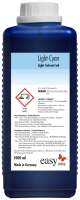 Kompatibel easy SS21 Solvent Tinte Light Cyan SS21-1-LC, 1 Liter Flasche