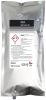 Kompatibel easy SS21 Solvent Tinte Black SS21-BAG-K, 1 Liter Beutel