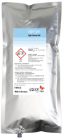 Kompatibel easy SS21 Solvent Tinte Light Cyan SS21-BAG-LC, 1 Liter Beutel
