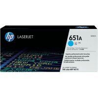 Original HP CE341A 651A Toner Cyan (~16000 Seiten)