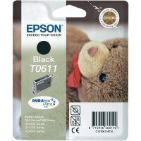 Original Epson T0611 Schwarz Druckerpatrone