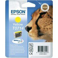 Original Epson T0714 Gelb Druckerpatrone  (5.5ml, ~415 Seiten)