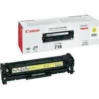 Original Canon 718 Gelb Toner (~2.900 Seiten)