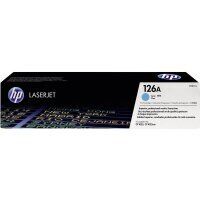 Original HP CE311A 126A Toner Cyan (~1000 Seiten)