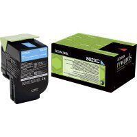 Original Lexmark 802XC Cyan Toner (~4.000 Seiten)