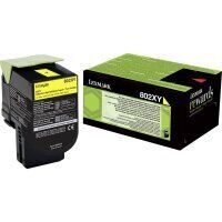Original Lexmark 802XY Gelb Toner (~4.000 Seiten)