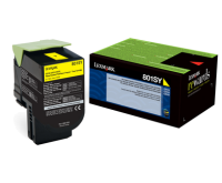 Original Lexmark 802SY Gelb Toner (~2.000 Seiten)
