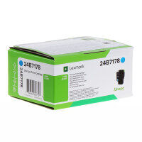 Original Lexmark Cyan 24B7178 Toner (~6000 Seiten)