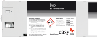 Kompatibel easy Eco Solvent Exact Tinte Black ESP-VJ-220-K f&uuml;r Mutoh...