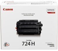 Original Canon 724H BK Schwarz Toner (~12.500 Seiten)