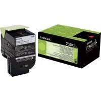 Original Lexmark 702K BK Schwarz Toner (~1.000 Seiten)