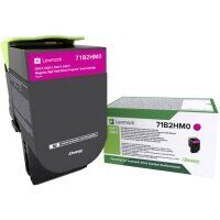 Original Lexmark Magenta 71B2HM0 Toner (~3500 Seiten)
