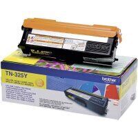 Original Brother TN-325 Gelb Toner (~3000 Seiten)
