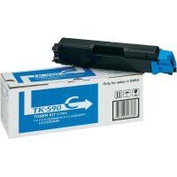 Original Kyocera TK-590 C (1T02KVCNL0) Toner Cyan (~5000 Seiten)