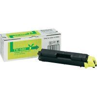 Original Kyocera TK-580 Y (1T02KTANL0) Toner Gelb (~2800 Seiten)