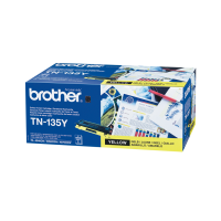 Original Brother TN-135 Gelb Toner (~4000 Seiten)