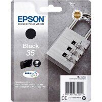 Original Epson 35 T3581 Druckerpatrone BK Schwarz (~900 Seiten)