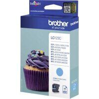 Original Brother LC-123 Cyan Druckerpatrone (~600 Seiten)