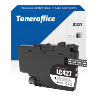Kompatibel zu Brother LC-427 BK Schwarz Druckerpatrone (~3000 Seiten)