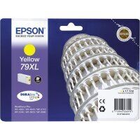 Original Epson T7904 79XL Druckerpatrone Gelb (17.1ml, ~2000 Seiten, XL)