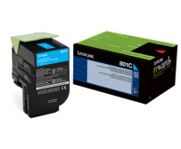 Original Lexmark 802C Cyan Toner (~1.000 Seiten)