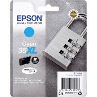 Original Epson 35 XL T3592 Druckerpatrone Cyan (~1.900 Seiten)