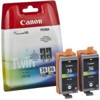 Original Canon CLI-36 Doppelpack 3-Colors Druckerpatrone