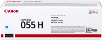 Original Canon 055 H C 3019C002 Toner Cyan 5900 Seiten