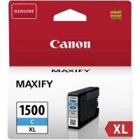 Original Canon PGI-1500 XL Cyan Druckerpatrone (~1.020 Seiten)