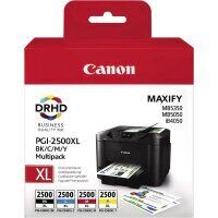 Original Canon PGI-2500 XL BK C M Y Multipack Druckerpatronen