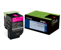 Original Lexmark 802M Magenta Toner (~1.000 Seiten)