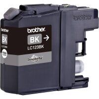 Original Brother LC-123 BK Schwarz Druckerpatrone (~600 Seiten)