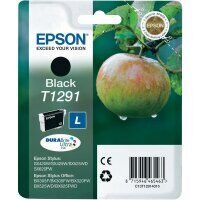 Original Epson T1291 Schwarz Durckerpatronen (11.2ml, ~385 Seiten)