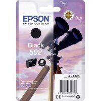Original Epson 502 (C13T02V14010) Druckerpatrone Schwarz