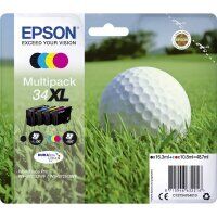Original Epson T3476 34XL 4-Patronen Multipack