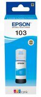 Original Epson 103 Cyan C13T00S24A10 Tinte ( 65ml)
