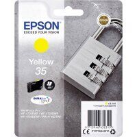 Original Epson 35 T3584 Druckerpatrone Gelb (~650 Seiten)